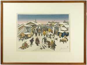 青森市柳町（朝市） ／ 関野凖一郎