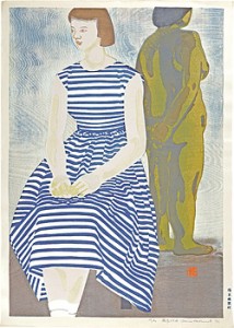 縞衣の少女 ／ 橋本興家