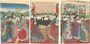 小学唱歌之略図 ／ 周延