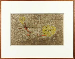 パンジーと百合 ／ 福井良之助