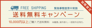 期間限定・送料無料キャンペーン（山田書店美術部）