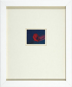 黒と赤のデカルコマニー ／ 野中ユリ