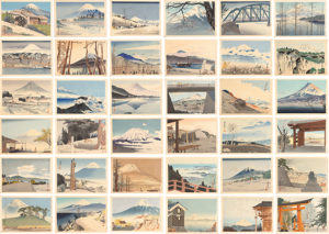 徳力富吉郎「富士三十六景」