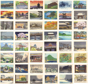 徳力富吉郎　木版画