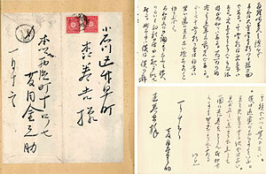 Letters to Mori Kenkichi from Natsume Soseki